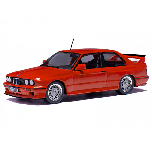 1990 BMW M3 Sport Evolution Red 1/43 Diecast Model by IXO Models