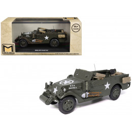 White M3 Scout Car Olive Drab 