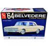 Skill 2 Model Kit 1964 Plymouth Belvedere Coupe Hardtop 1/25 Scale Model by AMT