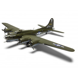 Level 3 Model Kit Boeing B-17G/Fortress Mk.III Aircraft with 2 Scheme Options 1/72 Plastic Model Kit by Airfix