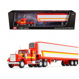 White Western Star 4900 with 36