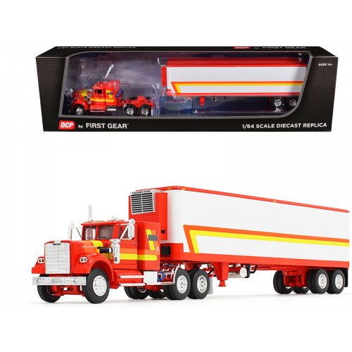 White Western Star 4900 with 36