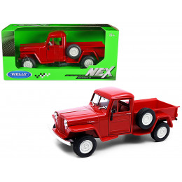 1947 Jeep Willys Pickup Truck Red 
