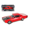 1969 Dodge Coronet Super Bee Red 1/24 Diecast Model Car by Motormax