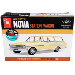 Skill 2 Model Kit 1963 Chevrolet II Nova Station Wagon 