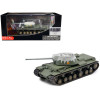 Soviet Kliment Voroshilov KV-3 Heavy Tank Winter Camouflage 1/72 Diecast Model by Panzerkampf