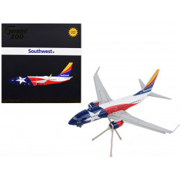 Boeing 737-700 Commercial Aircraft with Flaps Down 