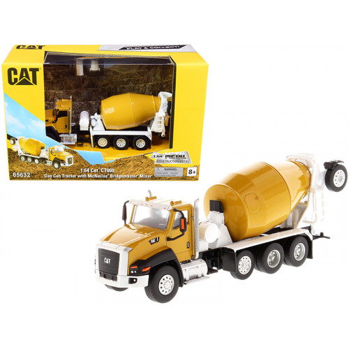 CAT Caterpillar CT660 Day Cab Tractor with McNeilus Bridgemaster Concrete Mixer 