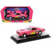 1966 Ford Mustang Fastback 2+2 Pink with Blue and Yellow Stripes