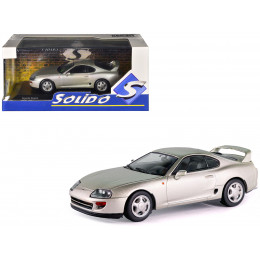 Toyota Supra MKIV Silver Metallic 1/43 Diecast Model Car by Solido