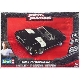 Level 4 Model Kit Dom's 1971 Plymouth GTX 