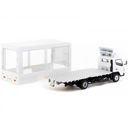 Mitsubishi Fuso Canter Mobile Display Truck RHD (Right Hand Drive) White 