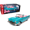 1957 Chevrolet Bel Air Convertible Aqua Blue with Pink Interior