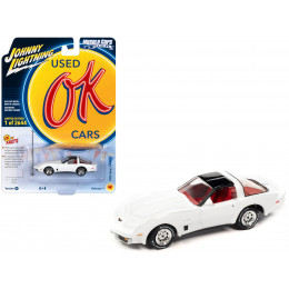 1982 Chevrolet Corvette White with Black Top and Red Interior Limited Edition to 2644 pieces Worldwide 