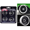 Custom Smoothie Wheel and Tire Set of 4 pieces for 1/18 Scale Models by ACME