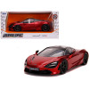 McLaren 720S RHD (Right Hand Drive) Candy Red with Black Top