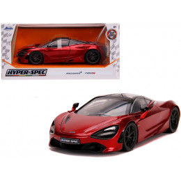McLaren 720S RHD (Right Hand Drive) Candy Red with Black Top 