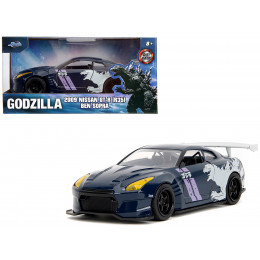 2009 Nissan GT-R (R35) Ben Sopra Dark Blue with Graphics 