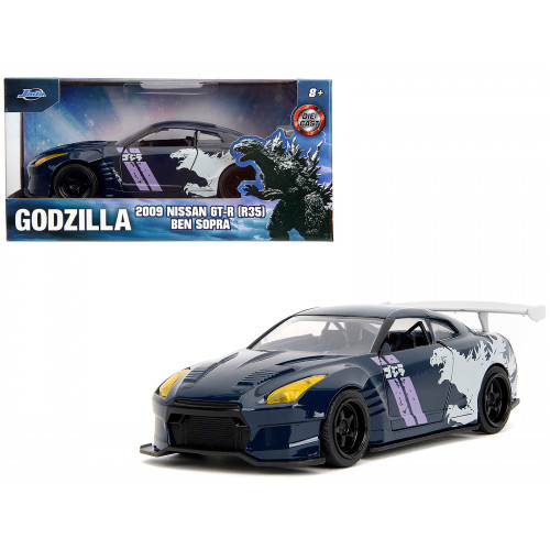 2009 Nissan GT-R (R35) Ben Sopra Dark Blue with Graphics 
