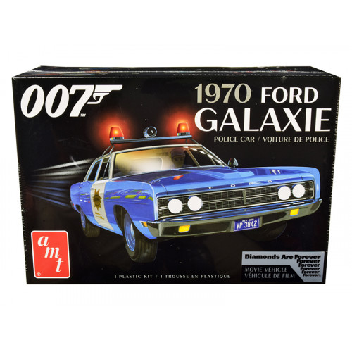 Skill 2 Model Kit 1970 Ford Galaxie Police Car 