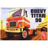 Skill 3 Model Kit Chevrolet Titan 90 Tractor Truck 1/25 Scale Model by AMT