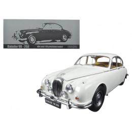 1967 Daimler V8-250 English White Left Hand Drive 1/18 Diecast Model Car by Paragon
