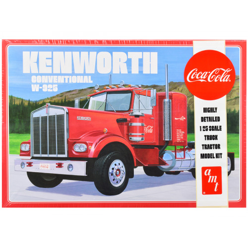 Skill 3 Model Kit Kenworth Conventional W-925 Tractor Truck 