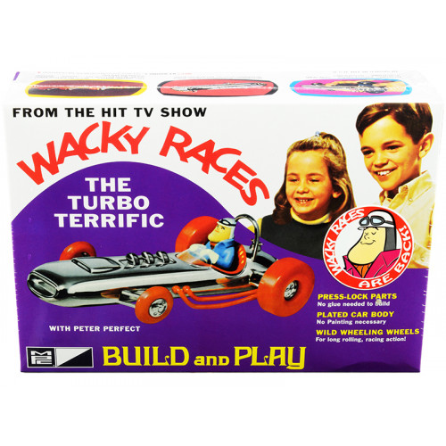 Skill 2 Snap Model Kit The Turbo Terrific with Peter Perfect Figurine 