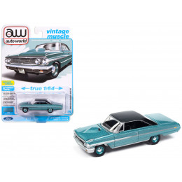 1964 Ford Galaxie 500 XL Dynasty Green Metallic with Black Top 