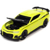 2019 Chevrolet Camaro Nickey ZL1 1LE Shock Yellow with Matt Black Hood and Stripes