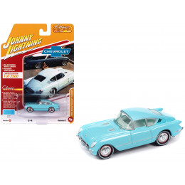 1954 Chevrolet Corvair Concept Car Sky Blue with Light Blue Interior 