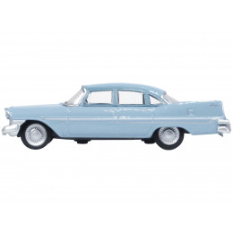 1959 Plymouth Savoy Sedan Powder Blue 1/87 (HO) Scale Diecast Model Car by Oxford Diecast