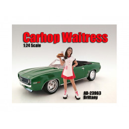 Carhop Waitress Brittany Figurine for 1/24 Scale Models by American Diorama