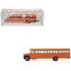 School Bus Orange 1/87 (HO) Plastic Model by Promotex
