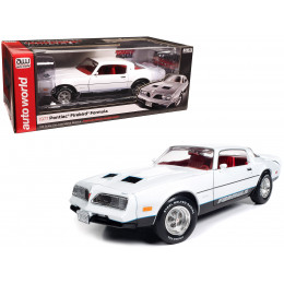 1977 Pontiac Firebird Formula Cameo White with Red Interior 