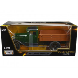 1931 Ford Model AA Pickup Truck Dark Green and Black 