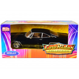 1965 Chevrolet Impala SS 396 Lowrider Black with Brown Interior 