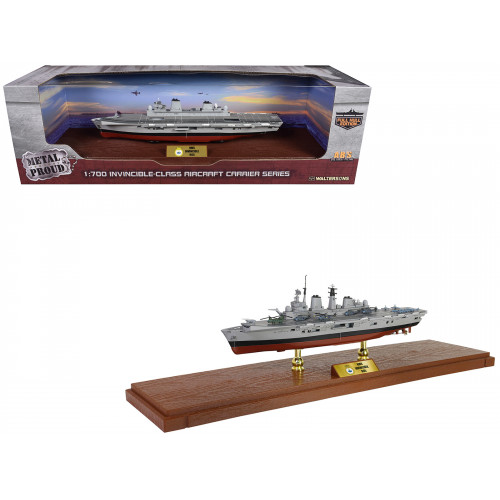 British HMS Invincible (R05) Aircraft Carrier Full-Hull Edition 