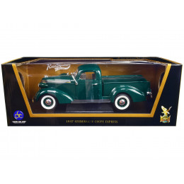 1937 Studebaker Express Pickup Truck Green 1/18 Diecast Model Car by Road Signature