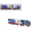 1980 Kenworth K-100 COE Aerodyne Transporter Blue and Red