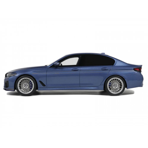 2023 BMW Alpina B5 Saloon Blue Metallic 1/18 Model Car by GT Spirit