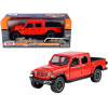 2021 Jeep Gladiator Overland (Closed Top) Pickup Truck Red 1/24-1/27 Diecast Model Car by Motormax
