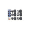 Wheels and Tires and Rims Multipack Set of 24 pieces for 1/24 Scale Model Cars and Trucks