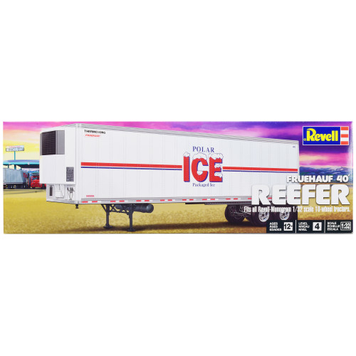 Level 4 Model Kit Fruehauf 40' Refrigerated Trailer 