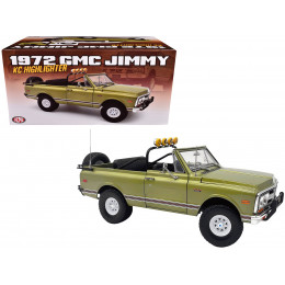 1972 GMC Jimmy Olive Metallic with White Top 