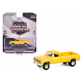 1982 Dodge Ram D-350 Dually Pickup Truck Construction Yellow 