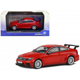 2012 Mercedes-Benz C63 AMG Black Series Fire Opal Red 1/43 Diecast Model Car by Solido