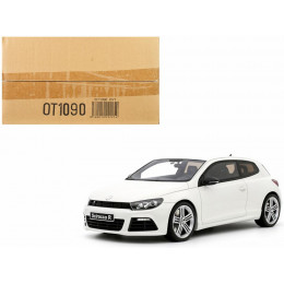 2008 Volkswagen Scirocco 3 R Phase 1 Candy White Limited Edition to 999 pieces Worldwide 1/18 Model Car by Otto Mobile