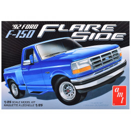 Skill 2 Model Kit 1992 Ford F-150 Flare Side Pickup Truck 1/25 Scale Model by AMT