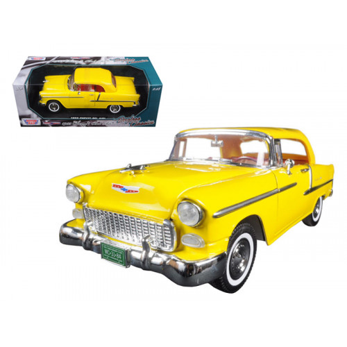 1955 Chevrolet Bel Air Convertible Soft Top Yellow 